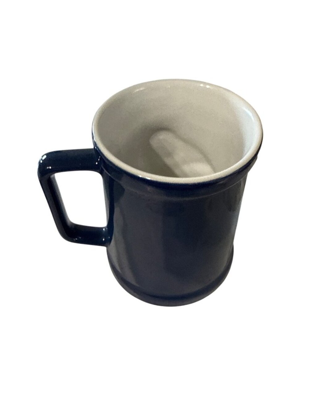 NFL Official Rams Ceramic Coffee Mug Navy Blue 3D Embossed Logo 5.5" Tall - Picture 2 of 6